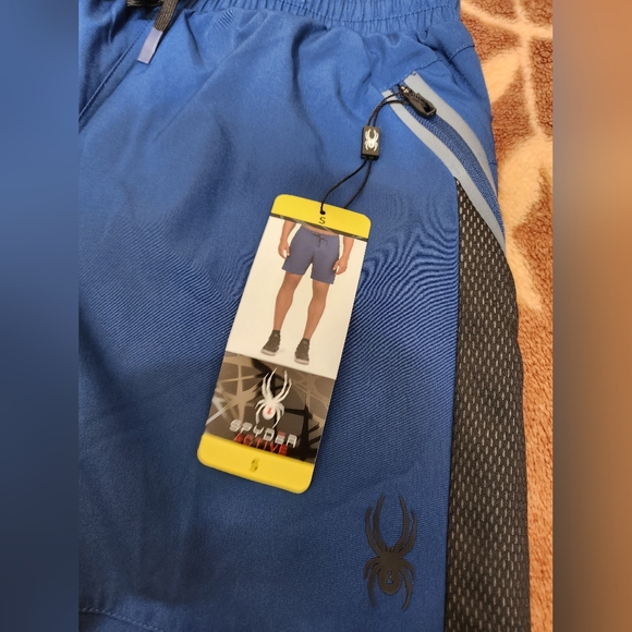 Spyder Men's Active short (small- blue) - Picture 4 of 9